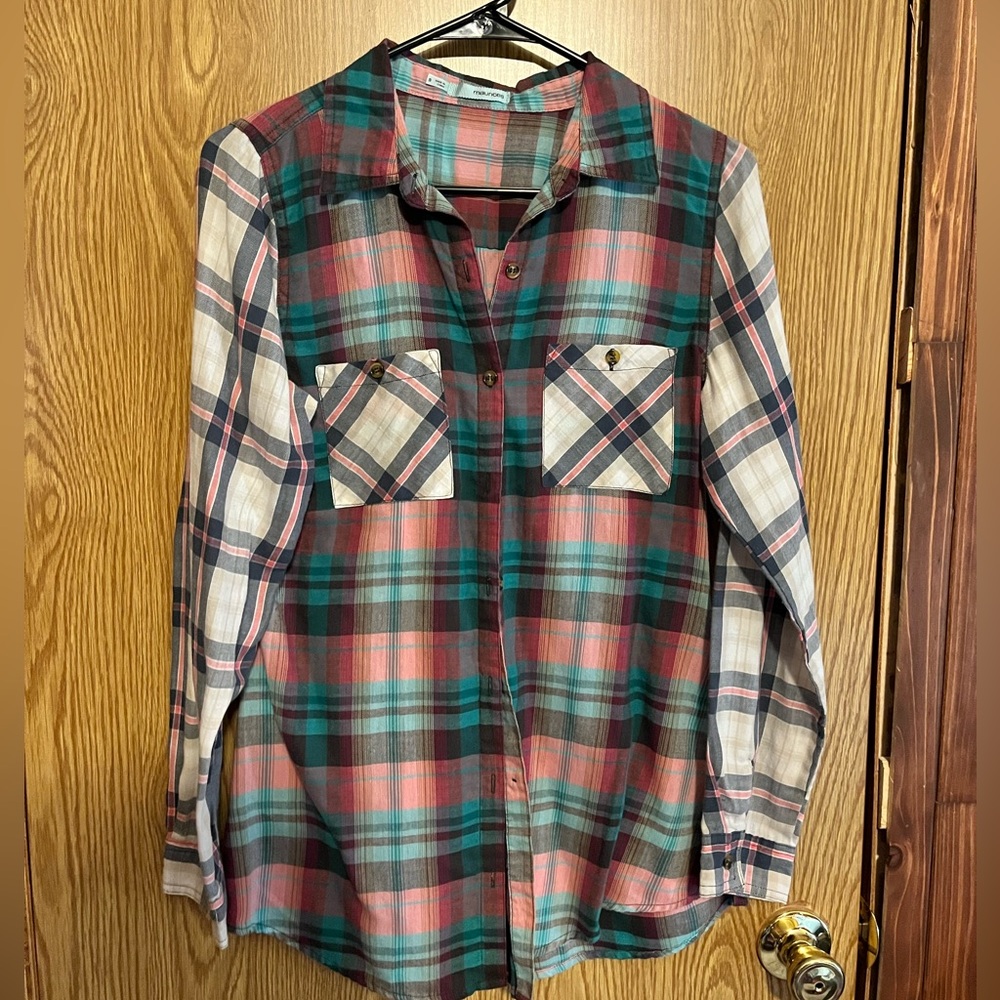 Plaid Button Down